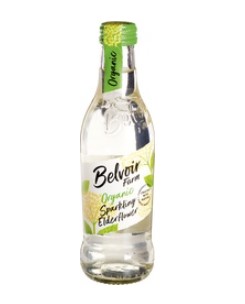 Elderflower pressé van Belvoir Farm, 12 x 250 ml