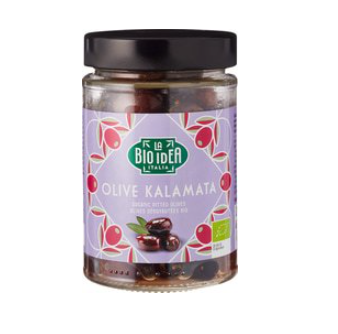 Zwarte olijven zonder pit van La Bio Idea, 6x 180 gr