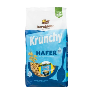 Krunchy Pur Hafer (zonder suiker) van Barnhouse, 6x 750 gr.