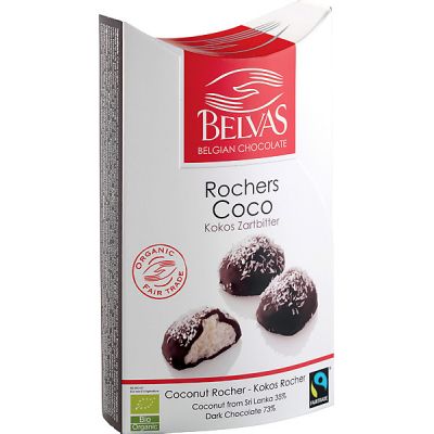 Kokos rocher truffels van Belvas, 6x 100 g