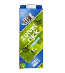 Melk vol houdbaar van Zuivelrijck, 12x 1 ltr