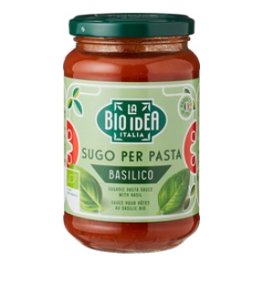 Sugo basilico van La Bioidea, 6 x 340 g