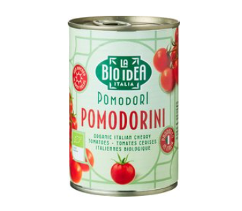 Cherrytomaten in blik van La Bioidea, 12 x 400 g