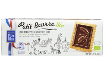 Roomboterbiscuit Chocoladetopping Puur van Filet Bleu, 12x 150 g