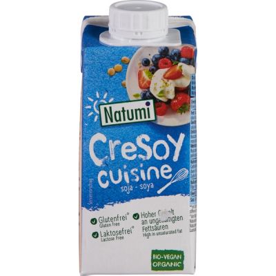 Slagroom Soja CreSoy glutenvrij van Natumi, 15 x 200 ml