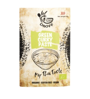 Curry Thaise groene pasta van Onoff spices!, 10 x 50 gram
