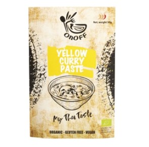 Curry Thaise gele pasta van Onoff spices!, 10 x 50 gram