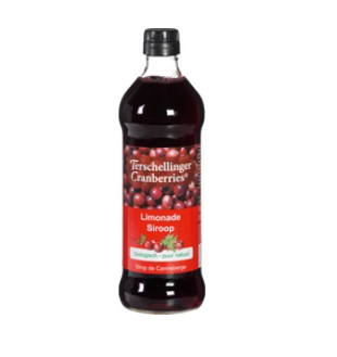 Cranberry siroop van Terschellinger, 6 x 500 ml