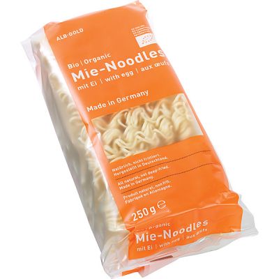 Mie noodles met ei van Alb-Natur, 8x 250 gram