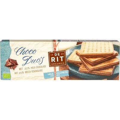 Sandwich biscuits melk van De Rit, 14x 150 gr