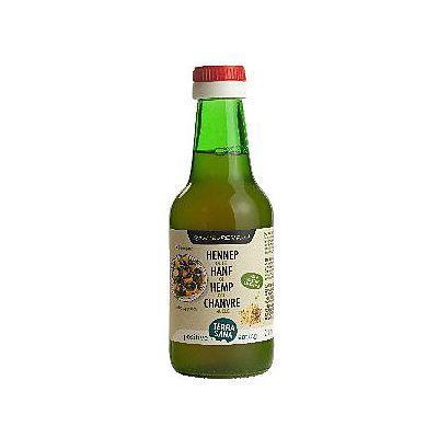 Hennepolie koudgeperst raw van TerraSana, 6x 250 ml