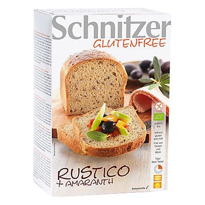 Brood rustico & amaranth glutenvrij van Schnitzer, 1x 500 g