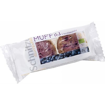 Muffins Blueberry glutenvrij van Schnitzer, 1x 140 g