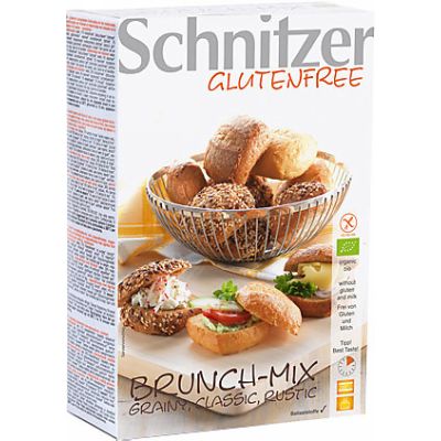 Brunch-mix broodjes glutenvrij van Schnitzer, 1x 200 g