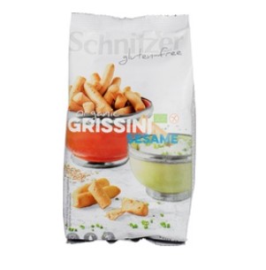 Grissini sesam glutenvrij van Schnitzer, 8x 100 g