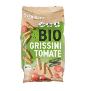 Grissini tomaat glutenvrij van Schnitzer, 8x 100 g