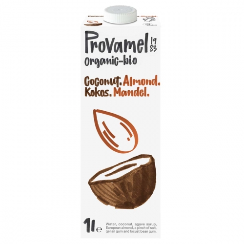 Kokosnoot-amandeldrink van Provamel, 8 x 1 l