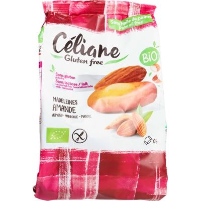 Amandel madeleines GV-LV van Les Rec. de Cèliane, 1x 180 g