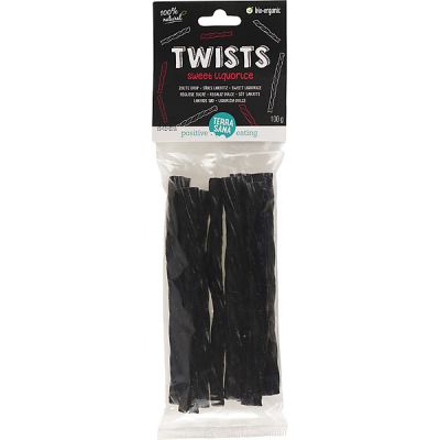 Zoete drop twists van TerraSana, 10x 100 g