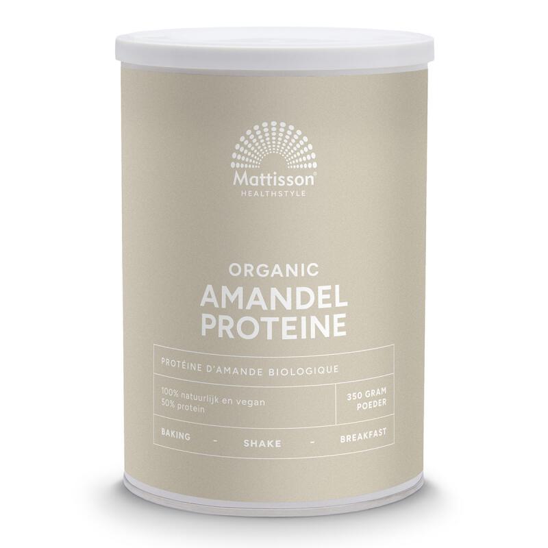 Amandel proteïne van Mattisson, 1x 350 gram.