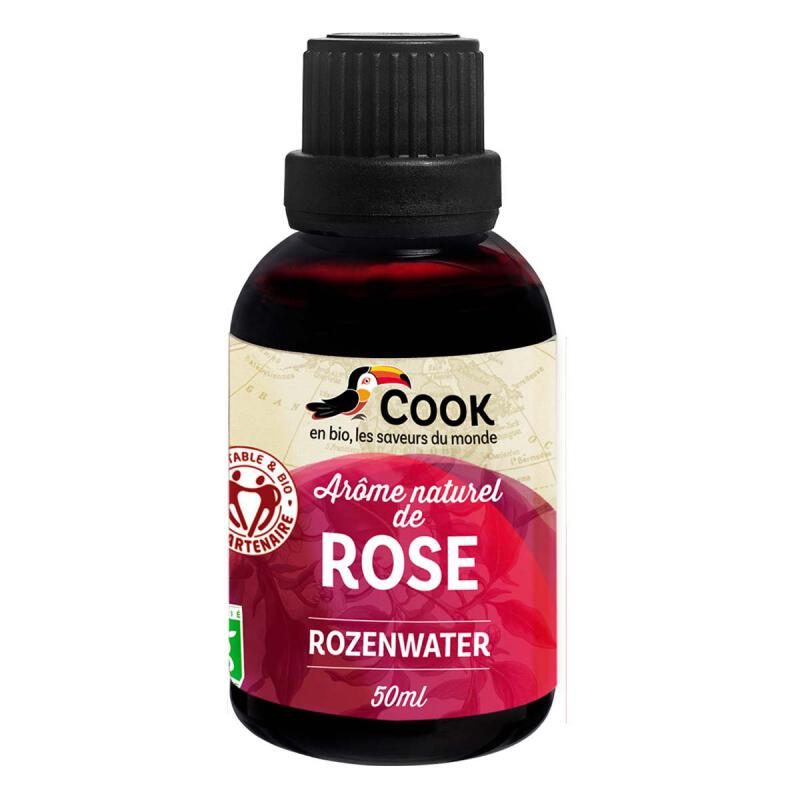 Rozenwater van Cook, 3x 50 ml