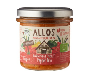 Farm vegetables paprika van Allos, 6x 135gr
