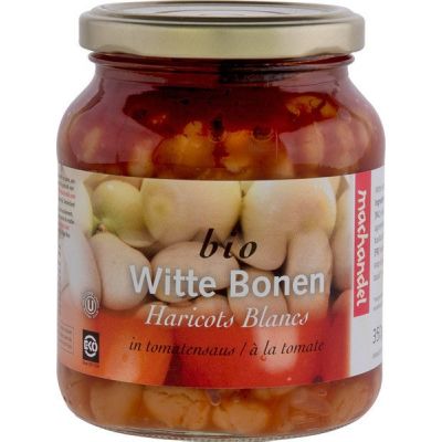 Witte bonen in tomatensaus van Machandel, 6x 340 ml