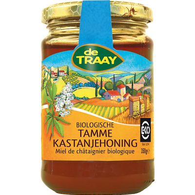 Tamme kastanjehoning van De Traay,1x 350 g