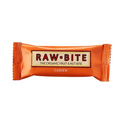 Cashew reep Fruit & Nut Bite van Rawbite, 12x 50 gram.