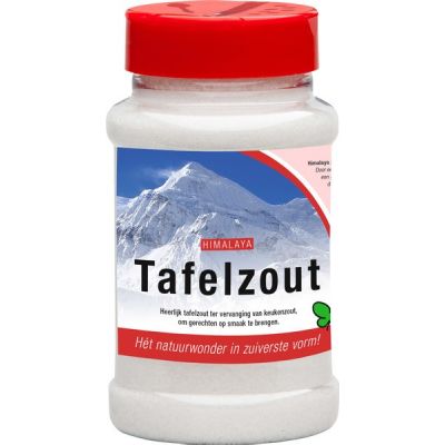 Himalaya ayurvedisch tafelzout van Verillis, 6x 500 gr