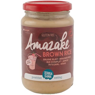 Bruine rijst-amazake van TerraSana, 6x 380 g