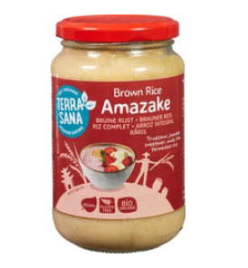 Amazake Bruine rijst van TerraSana, 6x 380 g