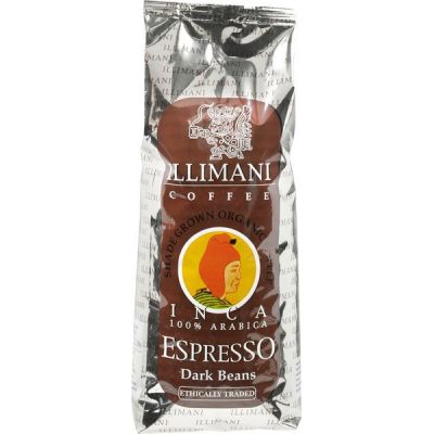 Inca Arabica Dark Beans Koffie van Illimani, 1x 1 kg