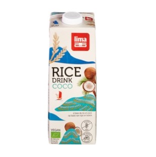 Rijst-kokos drink van Lima, 12x 1 l