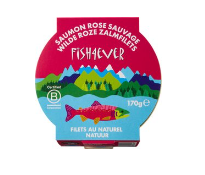 Wilde Roze Zalmfilet van Fish 4 Ever, 12x 170 gr