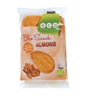 Spelt-Amandelkoek van Eco Biscuits, 20x 40 gr