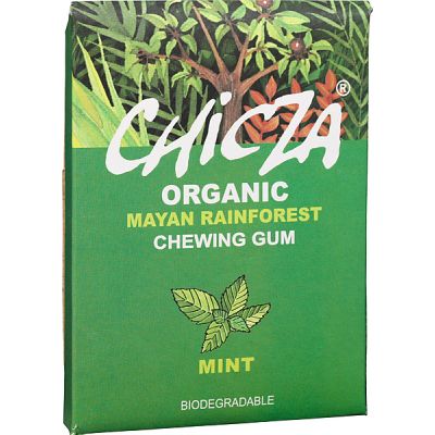 Kauwgom Pepermunt van Chicza, 10x 30 gr