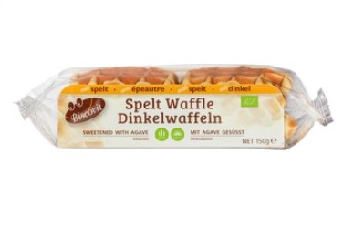 Speltwafels met agave van Biscovit, 8x 150 g