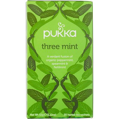 Three Mint thee van Pukka, 4x 20 stk