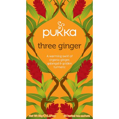 Three Ginger thee van Pukka, 4x 20 stk