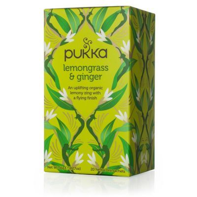 Lemon Grass & Ginger thee van Pukka, 4x20 stk