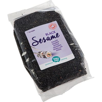 Sesamzaad zwart van TerraSana, 8x 175g Sesamzaad zwart van TerraSana, 8x 175g