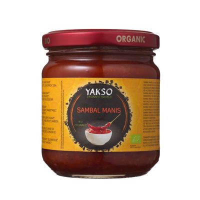 Sambal manis van Yakso, 6x 200 gr