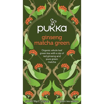 Ginseng Matcha Green Tea van Pukka, 4x20 stk