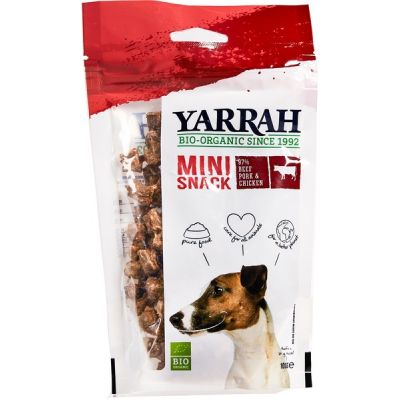 Hondensnack Mini Bites van Yarrah, 10x 100 gr