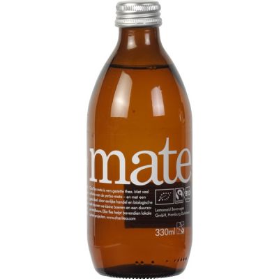 Mate, matethee citroen (glas) van ChariTea, 12x 330 ml