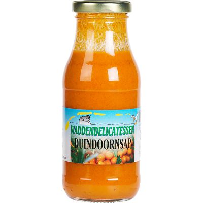 Duindoornsap, 6x 250 ml van Waddendelicatessen
