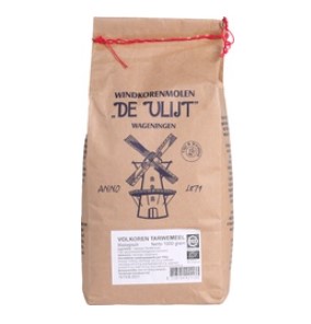 Tarwemeel volkoren van Windmolen de Vlijt, 6x 1kg