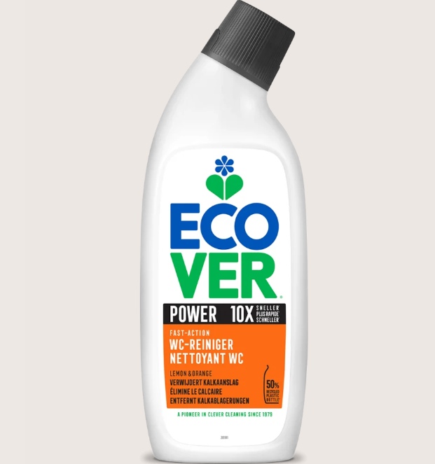 WC-Reiniger power lemon-orange van Ecover, 6 x 750 ml