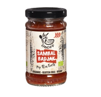 Sambal badjak van onoff spices!, 6 x 110 gram